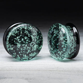 Glow in the Dark Glass Plugs