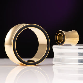 Steel Tunnels with Black Resin Inlay