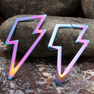 Lightning Shaped Steel Hangers