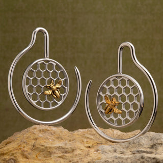 Stainless Steel Hangers with Honeycomb and Bee