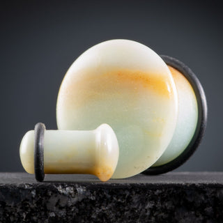Amazonite Single Flare Plugs