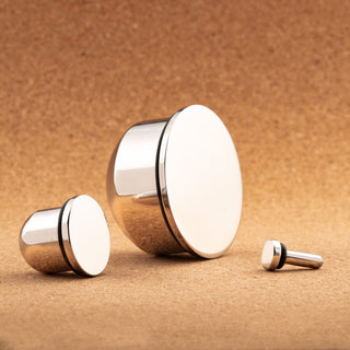 Single Flare Stainless Steel Plugs