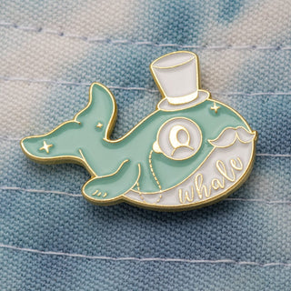 Fancy Whale Pin