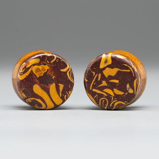 Cobra Jasper Double Flare Plugs #JC-014-7-P (14mm)