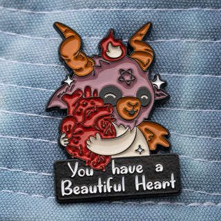 Beautiful Heart Pin