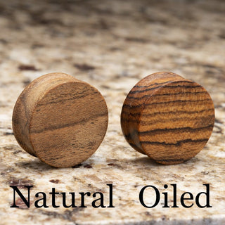 Snakewood Double Flare Plugs