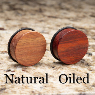 Bloodwood Single Flare Plugs